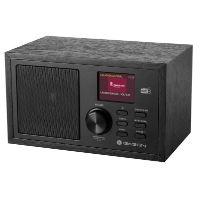 RESIGILAT - Radio GoGEN DAB 620 BTCB, 5W, DAB+/FM, Bluetooth, LCD color, ceas cu alarma, negru