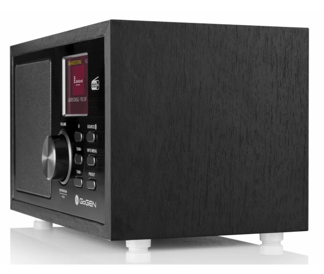 RESIGILAT - Radio GoGEN DAB 620 BTCB, 5W, DAB+/FM, Bluetooth, LCD color, ceas cu alarma, negru