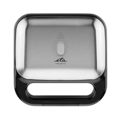 Sandwich maker ETA Krusto 4163 90000, 750W, 4 sandwich-uri triunghiulare, placi nonaderente, otel inoxidabil Sandwich maker ETA Krusto 4163 90000, 750W, 4 sandwich-uri triunghiulare, placi nonaderente, otel inoxidabil