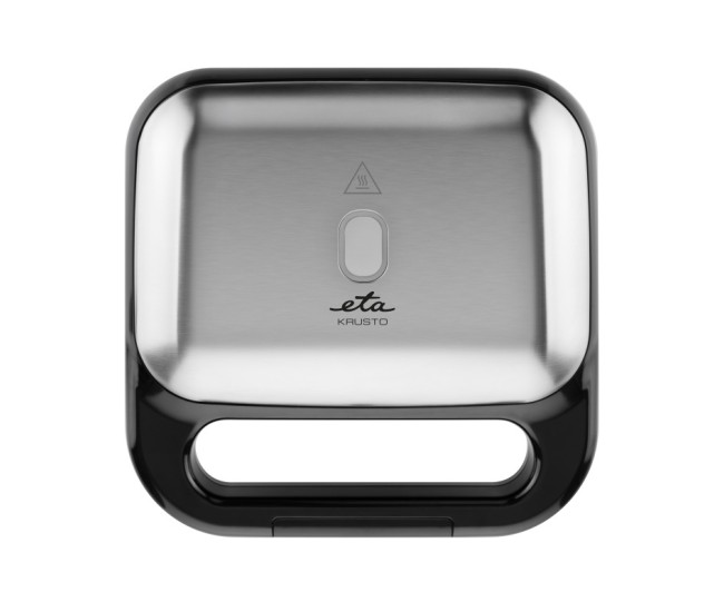 Sandwich maker ETA Krusto 4163 90000, 750W, 4 sandwich-uri triunghiulare, placi nonaderente, otel inoxidabil Sandwich maker ETA Krusto 4163 90000, 750W, 4 sandwich-uri triunghiulare, placi nonaderente, otel inoxidabil