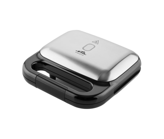 Sandwich maker ETA Krusto 4163 90000, 750W, 4 sandwich-uri triunghiulare, placi nonaderente, otel inoxidabil Sandwich maker ETA Krusto 4163 90000, 750W, 4 sandwich-uri triunghiulare, placi nonaderente, otel inoxidabil