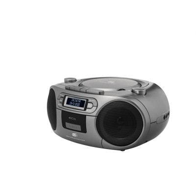 Sistem audio ECG CDR 990 DAB, 2 x 2 W RMS, Radio FM, USB, CD Player, Casetofon MP3, GRI