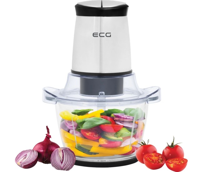 Tocator alimente ECG SP 4030, 400W, recipient din sticla 1.5 litri, 2 viteze, lame din otel inoxidabil