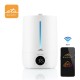 Umidificator de aer cu ultrasunete 2 in 1 ETA Moisty Smart 2629 0000, 5 litri, 25 W, LCD, aromaterapie, alb Umidificator de aer cu ultrasunete 2 in 1 ETA Moisty Smart 2629 0000, 5 litri, 25 W, LCD, aromaterapie, alb