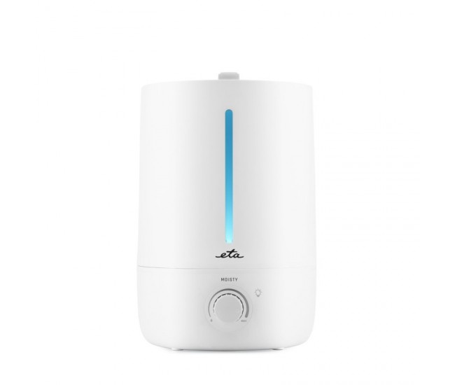 Umidificator de aer cu ultrasunete ETA Moisty 3629 90000, 5 litri, 25 W, aromaterapie, alb Umidificator de aer cu ultrasunete ETA Moisty 3629 90000, 5 litri, 25 W, aromaterapie, alb