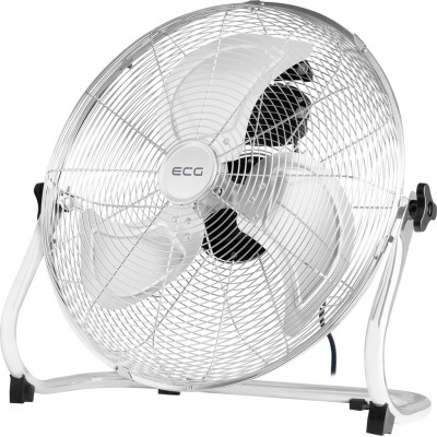 Ventilator de podea ECG FF 45 Ventus, 45 cm, 100 W, 3 viteze, otel inoxidabil