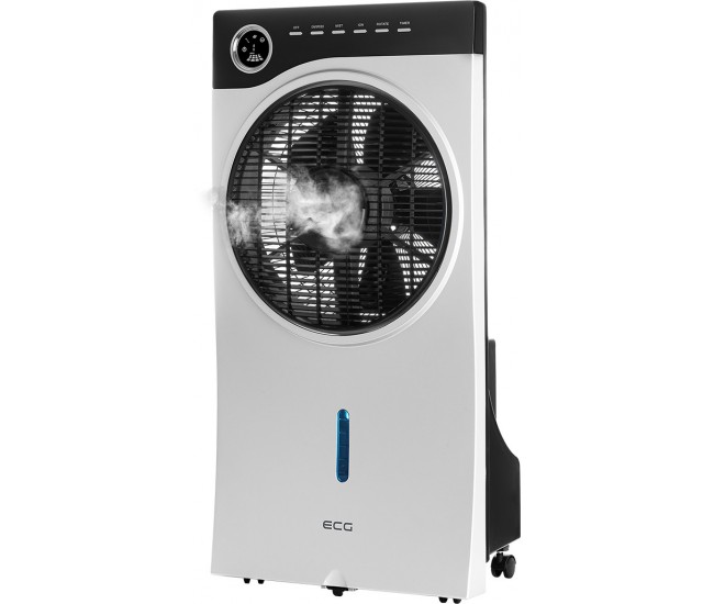 Ventilator portabil 3 in 1 ECG Mr. Fan, pulverizare apa, ionizare, umidificare, 2.5 litri, 3 viteze, telecomanda Ventilator portabil 3 in 1 ECG Mr. Fan, pulverizare apa, ionizare, umidificare, 2.5 litri, 3 viteze, telecomanda