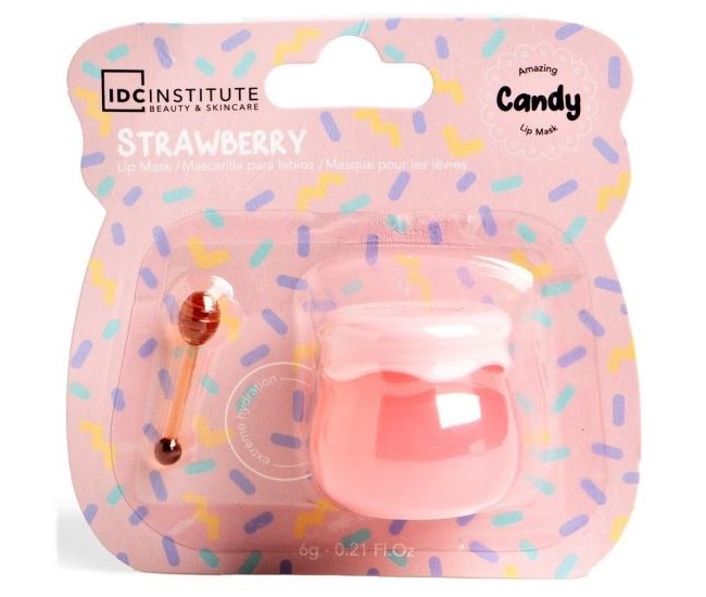 Masca de buze cu aroma de capsuni Candy IDC Institute 68114S, 6 g Masca de buze cu aroma de capsuni Candy IDC Institute 68114S, 6 g