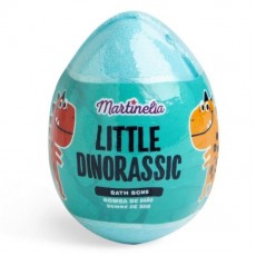 Bila efervescenta de baie Little Dinorassic Surprise Bath Bomb Martinelia 99587, albastru, 140 g
