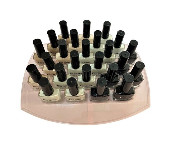 Lac de unghii Karizma, Natural Colors, set de 25 buc