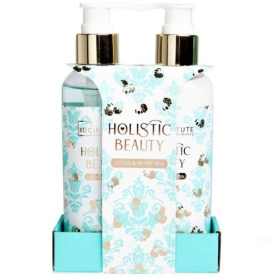 Set gel dus, lotiune corp Holistic Beauty, IDC Institute 75015, 360 ml