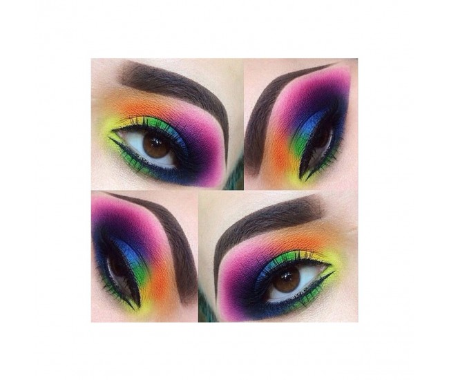 Fard de pleoape Paint Glow, reactiv UV, mov violet Fard de pleoape Paint Glow, reactiv UV, mov violet