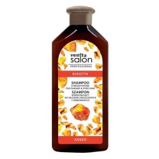 Sampon Herbal, cu Extract de Chihlimbar, fortifiant, pentru par vopsit si deteriorat, Venita, 500ml