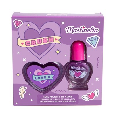 Set gloss de buze si lac de unghii Crush Nail Duo, Martinelia, 82500 - Mov Set gloss de buze si lac de unghii Crush Nail Duo, Martinelia, 82500 - Mov