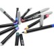 Set 12 Creioane cosmetice Ada, multicolor, set B