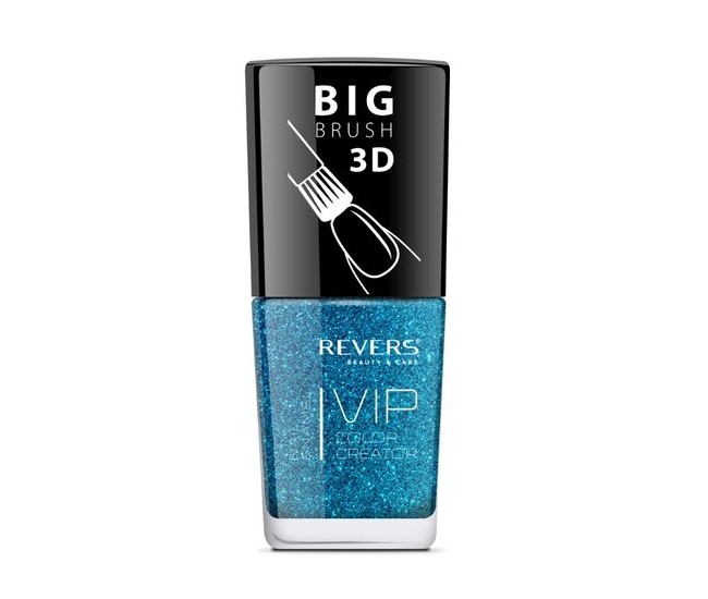 Lac de unghii Vip, 3D, Revers, nuante texturate, 12 ml, Nr 093, albastru Lac de unghii Vip, 3D, Revers, nuante texturate, 12 ml, Nr 093, albastru