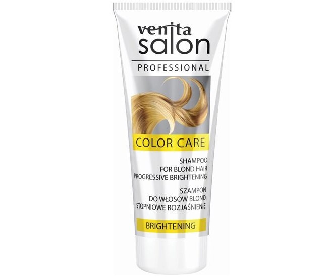 Sampon pentru Revitalizarea Culorii, Brightening, par blond, efect iluminator, Venita, 200ml Sampon pentru Revitalizarea Culorii, Brightening, par blond, efect iluminator, Venita, 200ml
