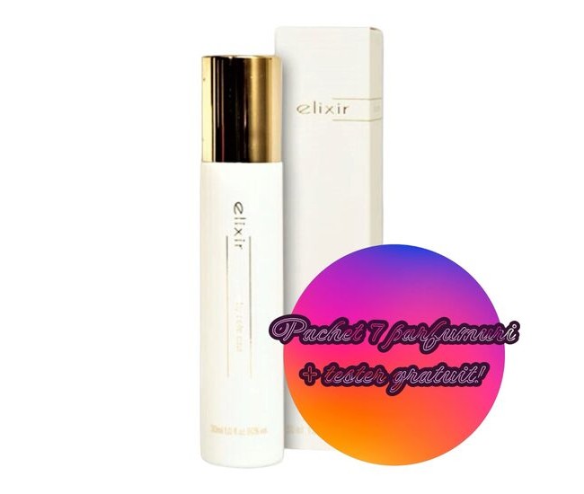 Set 7 Apa de parfum Cote d'Azur, Elixir, White, Femei, 30ml + 1 Tester GRATUIT Set 7 Apa de parfum Cote d'Azur, Elixir, White, Femei, 30ml + 1 Tester GRATUIT