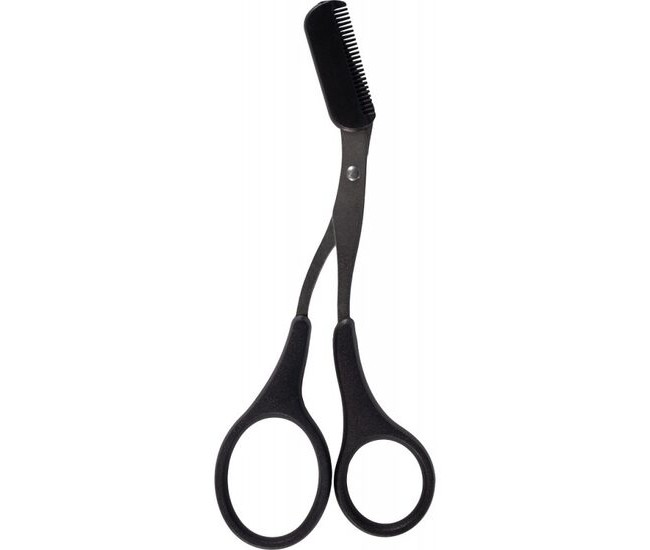 Foarfeca pentru sprancene, cu pieptan, Top Choice, 35067
