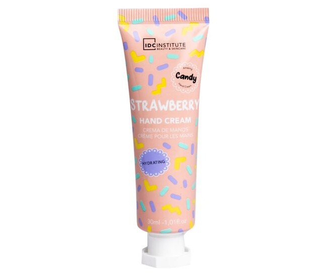 Crema de maini cu aroma de Capsuni, Candy, 30ml, 68039, IDC Institute Crema de maini cu aroma de Capsuni, Candy, 30ml, 68039, IDC Institute