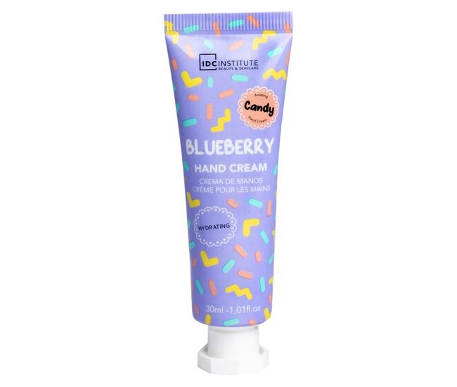 Crema de maini cu aroma de Afine, Candy, 30ml, 68039, IDC Institute Crema de maini cu aroma de Afine, Candy, 30ml, 68039, IDC Institute