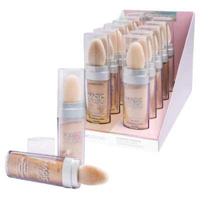 Set 12 bucati iluminator pudra StarShine Dust, 68067, Magic Studio