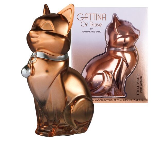 Apa de parfum pentru femei Gattina Or Rose, Accentra 8261353, 75ml Apa de parfum pentru femei Gattina Or Rose, Accentra 8261353, 75ml