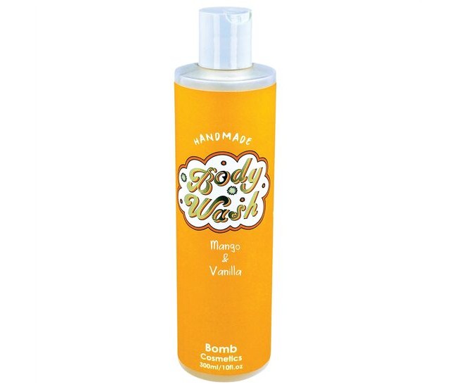 Gel de dus Mango & Vanilla Body Wash 300g, Bomb Cosmetics
