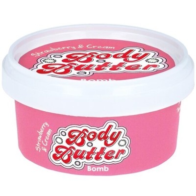 Unt de corp Strawberry & Cream  200g, Bomb Cosmetics