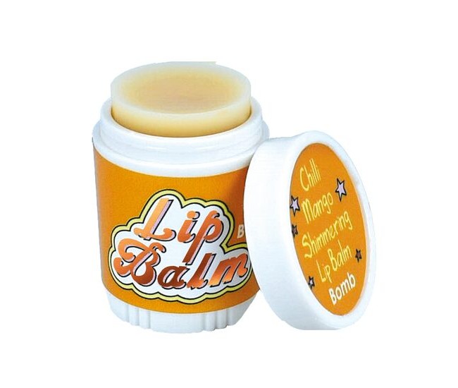 Balsam de buze Chilli Mango Shimmering Lip  4.5g, Bomb Cosmetics