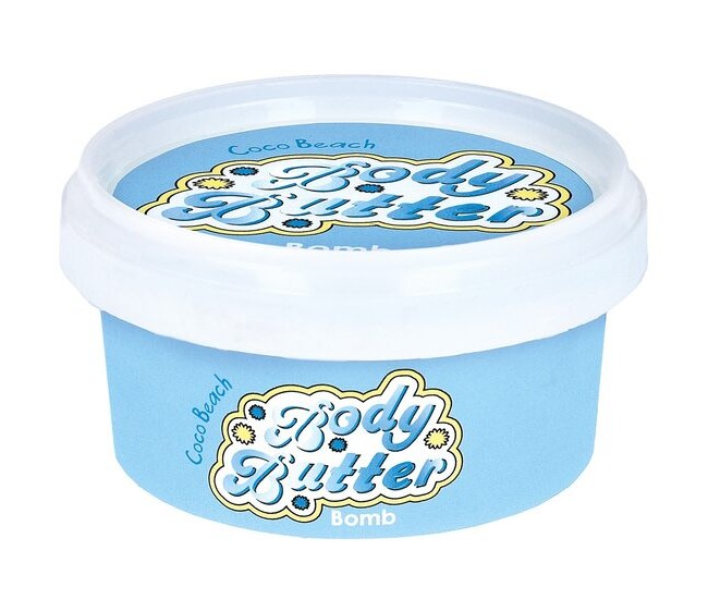 Unt de corp Coco Beach Body Butter 200g, Bomb Cosmetics