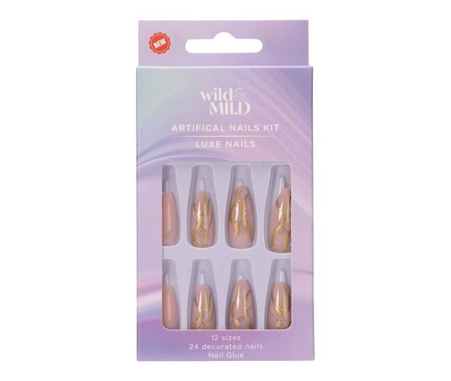 Unghii false 083 Chic 'N Charme Wild & Mild N24 Unghii false 083 Chic 'N Charme Wild & Mild N24