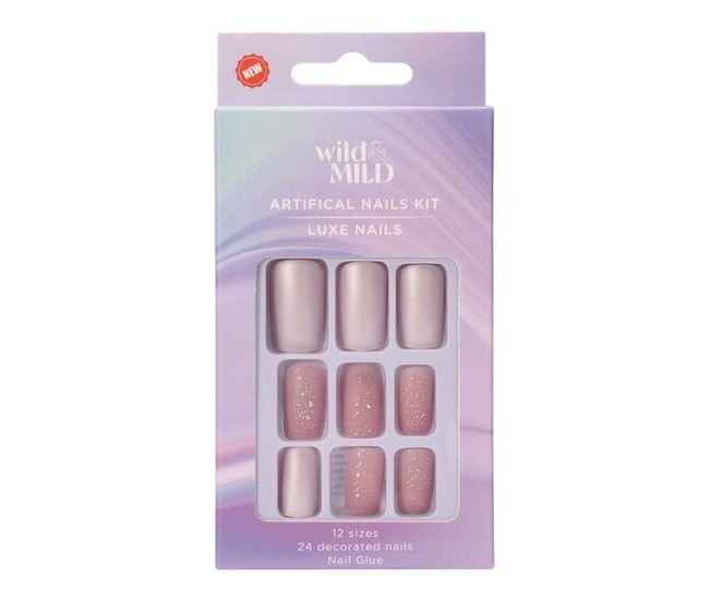 Unghii false 085 Sugarcoated Cupcake Wild & Mild N24 Unghii false 085 Sugarcoated Cupcake Wild & Mild N24