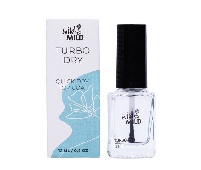 Top Coat Turbo Dry Wild & Mild, 12ml