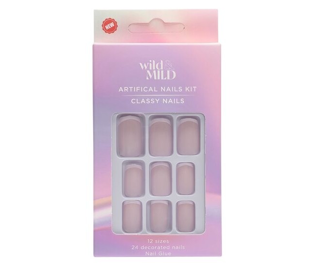 Unghii false 090 Ballet Blanc Wild & Mild N24