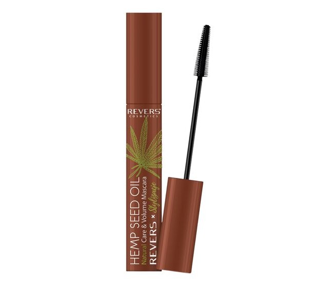 Mascara cu Ulei din Semințe de Cânepă, Maro, Revers, 10ml