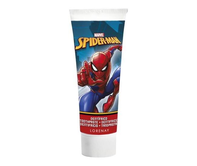 Pasta de dinti pentru copii, Spiderman, 75ml, Fara gluten, 2566 Pasta de dinti pentru copii, Spiderman, 75ml, Fara gluten, 2566