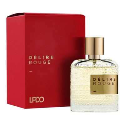 Apa de parfum intensa Delire Rouge, LPDO, Unisex, 100ml