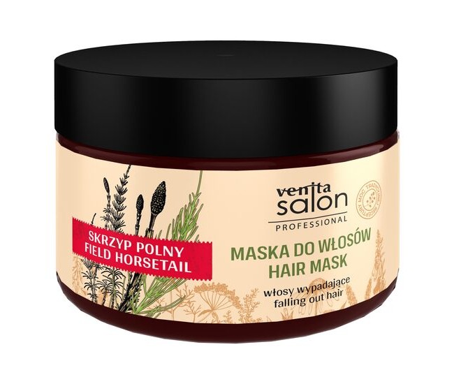 Masca pentru caderea parului cu extract de coada-calului, Venita, 500 ml