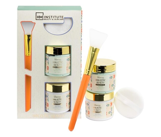 Set 4 produse de ingrijire Holistic Beauty, IDC Institute, 42215, 120ml