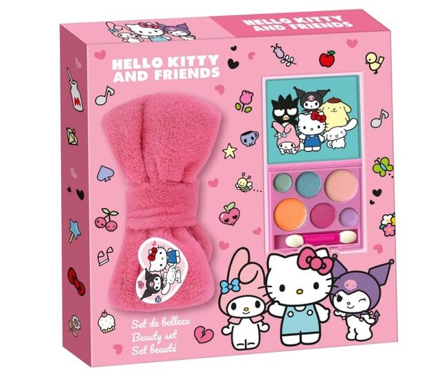 Set cadou cu bentita si machiaj Hello Kitty & Friends, 4061 Set cadou cu bentita si machiaj Hello Kitty & Friends, 4061