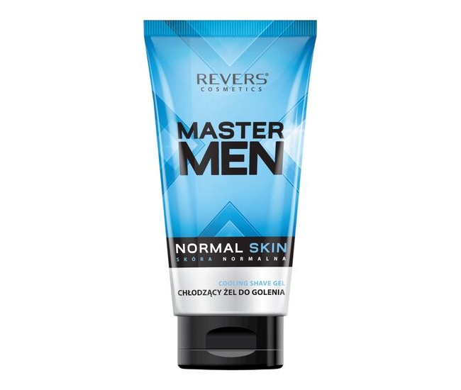 Gel de ras Cooling pentru piele normală, Master Man, Revers, 150 ml Gel de ras Cooling pentru piele normală, Master Man, Revers, 150 ml