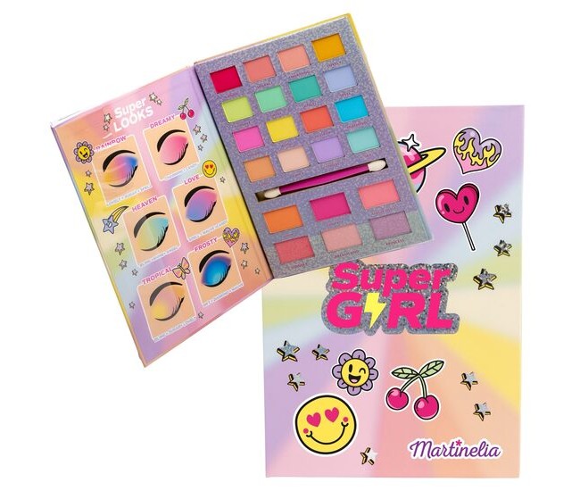 Paleta de machiaj Ultimate Glam Super Girl, Martinelia, 85414