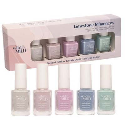 Set lac de unghii Feeling Festive, (Limited Edition – Christmas Collection), 61979, Wild&Mild, 5x12ml Set lac de unghii Feeling Festive, (Limited Edition – Christmas Collection), 61979, Wild&Mild, 5x12ml