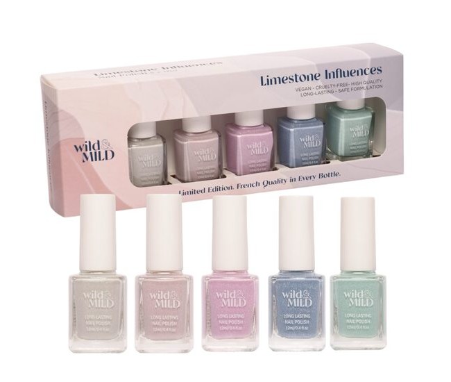 Set lac de unghii Feeling Festive, (Limited Edition – Christmas Collection), 61979, Wild&Mild, 5x12ml Set lac de unghii Feeling Festive, (Limited Edition – Christmas Collection), 61979, Wild&Mild, 5x12ml