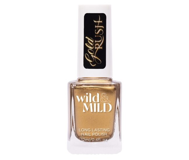 Lac de unghii Gold Rush GR04 Gold Flakes, Wild & Mild 12ml