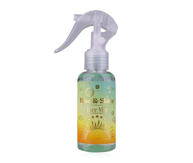 Spray facial revigorant Eucalyptus & Chamomile Rise & Shine, Accentra, 8160961. 90ml Spray facial revigorant Eucalyptus & Chamomile Rise & Shine, Accentra, 8160961. 90ml