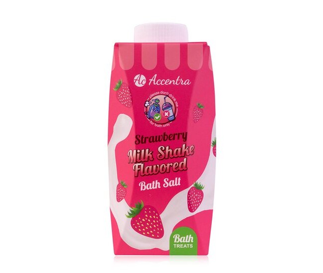 Sare de baie Milk Shake Căpșuni 3562921, Accentra, 200g Sare de baie Milk Shake Căpșuni 3562921, Accentra, 200g