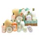 Set cadou spa in cos decorativ, Holistic Beauty Lotus & White Tea cu 8 produse,  IDC Institute, 42223