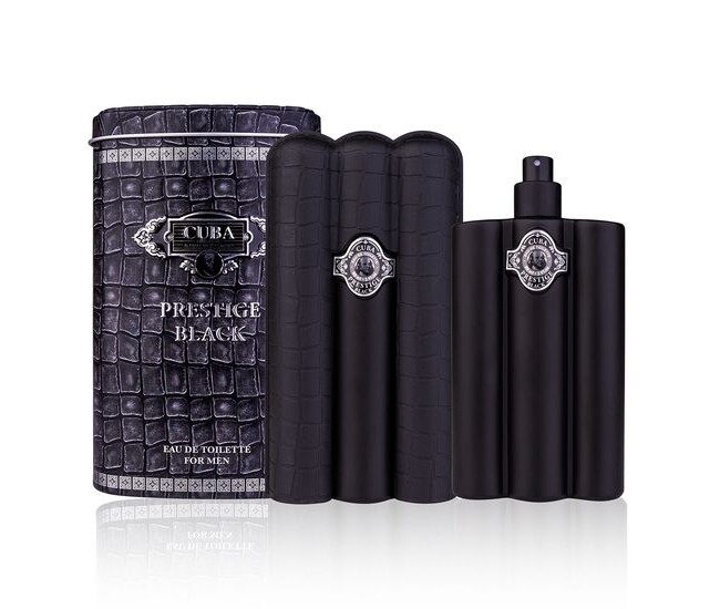 Apa de toaleta pentru barbati, Cuba Prestige Black –Accentra, 8262681, 90 ml